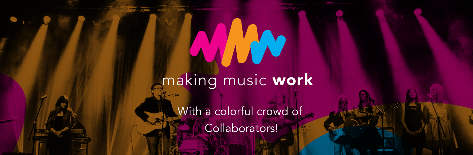 Making Music Work with a Colourful Crowd of Collaborators!