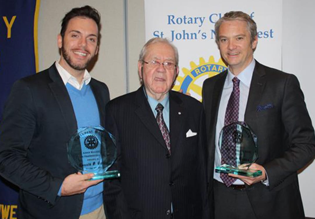 Rotary Young Professional of the Year Award Winner